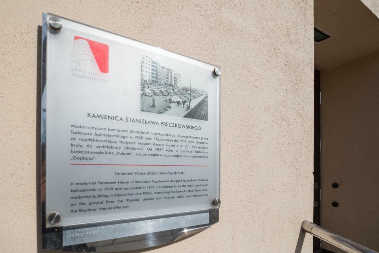 Skwer Kosciuszki Apartment Gdynia Bagian luar foto